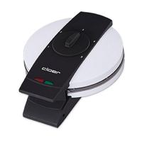 Cloer 1631 Wafelijzer 18.5x24x10 cm 930W Wit/Zwart - thumbnail