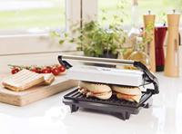 Bestron APM123W Panini Grill Wit - thumbnail