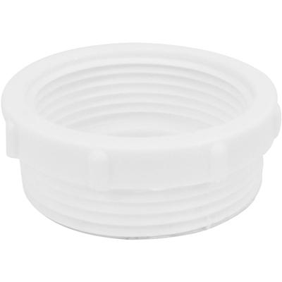 Riko Verloopring - 1 1/2" buiten - 5/4" binnen - Kunststof Wit