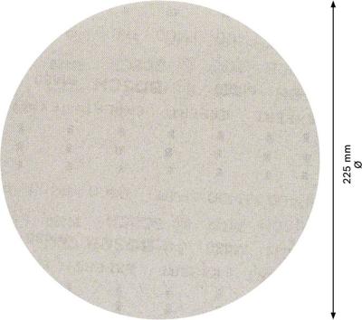 Bosch Accessories EXPERT M480 2608900708 Schuurnet voor wand- en plafondschuurmachine Ongeperforeerd Korrelgrootte (num) 100 (Ø) 225 mm 25 stuk(s)