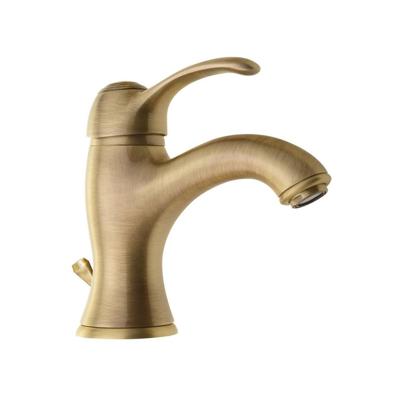 Wastafelmengkraan Sapho Kirké 1-hendel Gebogen 16.6 cm Brons (incl. clickwaste) Wastafelmengkraan Sapho Kirké 1-hendel Gebogen 16.6 cm Brons (incl. clickwaste)