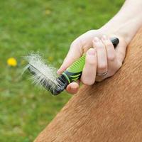 TRIXIE CARDING VACHTKAM KUNSTSTOF / METALEN KLING 15 CM 2 ST - thumbnail