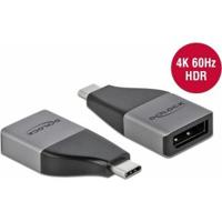 DeLOCK 64120 USB grafische adapter 3840 x 2160 Pixels Grijs - thumbnail