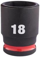 Milwaukee Accessoires shockwave slagdop 3/8" 18mm | 1 stuk - 4932480275 - thumbnail