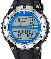 Horlogeband Calypso K5684-1 Kunststof/Plastic Zwart 14mm - thumbnail