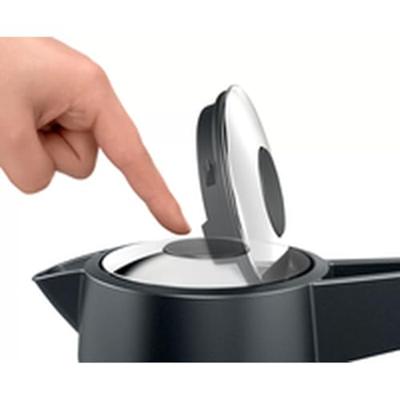 Bosch DesignLine waterkoker 1,7 l 2400 W Zwart, Zilver