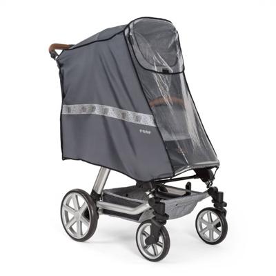 reer 84041 voetenzak voor kinderwagens Raincover Polyester, Polyethyleenvinylacetaat (PEVA) Antraciet