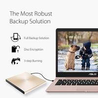 Asus SDRW-08U9M-U Externe DVD-brander Retail USB-C Goud - thumbnail