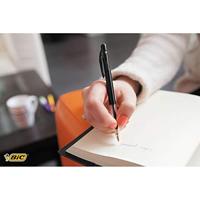 Bic balpen M10 Clic, 0,4 mm, medium punt, bleu, blister 10 stuks + 4 gratis - thumbnail