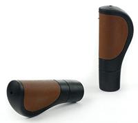 Widek handvat city comfort zwart/bruin - 120mm - thumbnail