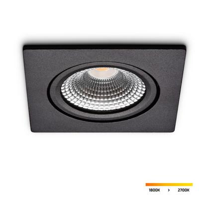 LED-inbouwspot Trento zwart 5W dimbaar