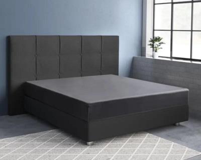 Primaviera Deluxe Satijnen Hoeslaken Antraciet 160 x 220 cm