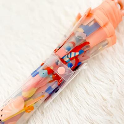 Kleine paraplu Chamallow DJECO rozen