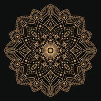 Schilderij - Mandala, bruin , 3 maten , Wanddecoratie - thumbnail