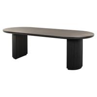 Richmond Ovale Eettafel 'Kingston' Eiken, 240 x 100cm - thumbnail