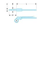 Facom Ketting Voor Sleutel 137A.4" - 137B.C4P - 137B.C4P - thumbnail