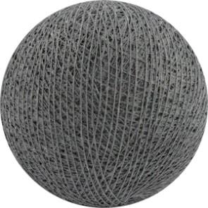 25 losse Cotton Ball's (Donkergrijs)