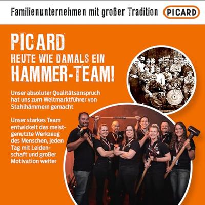 Picard Bankhamer | 800 g lengte 355 mm steellengte 355 mm | 3C-kunststof steel | 1 stuk - 0032700-0800 0032700-0800 - thumbnail