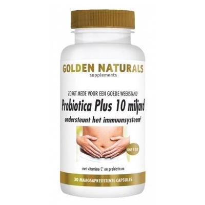 Golden Naturals Probiotica 10 miljard 30 Vegetarische capsules