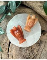 Ruben Robijn Staande engel aventurijn oranje 35 mm (1 st) - thumbnail