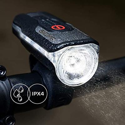 Sigma Koplamp aura 80 lux led usb-oplaadbaar zwart - thumbnail
