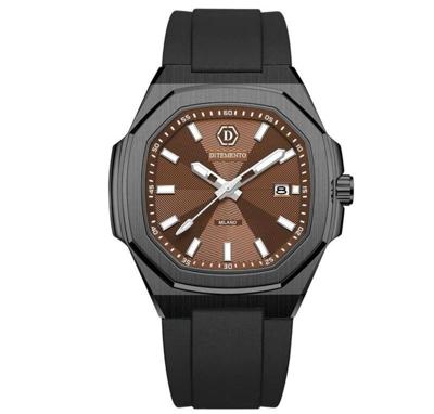 Ditemento Pato Cioccolato Horloge Heren Bruin/Zwart - Maat One Size - Kleur: DonkerbruinZwart | Soccerfanshop