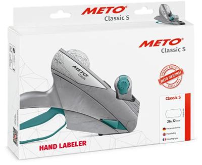 METO Prijsapparaat Classic S Aantal drukregels: 1 Grijs METO Prijsapparaat Classic S Aantal drukregels: 1 Grijs