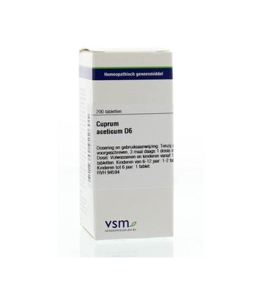 VSM Cuprum aceticum D6 (200 tab)