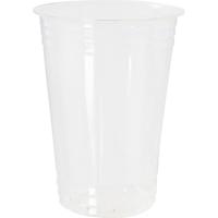 Duni PLA-Bioplastic Bekers 39 cl 10 Stuks Transparant - thumbnail