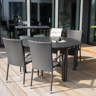 Nohr Ronde Tuintafel 'Tion' 140/190 x 140cm