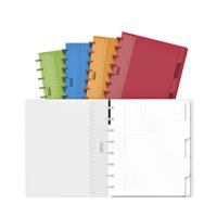Schrift adoc a5 ruit 4x8mm 144pag 90gr 5 tabbladen - thumbnail