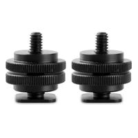 SmallRig 1631 Cold Shoe Adapter with 3/8" to 1/4" Thread 2pcs - thumbnail