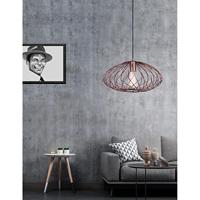 Lyora HanglampEriberto Ø 35cm roestbruin - 8436420 - thumbnail