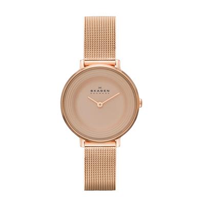 Horlogeband Skagen SKW2213 Mesh/Milanees Rosé 12mm Horlogeband Skagen SKW2213 Mesh/Milanees Rosé 12mm