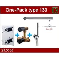 one-pack inbouwthermost.set type 130 CHR (20cm ufo) - thumbnail