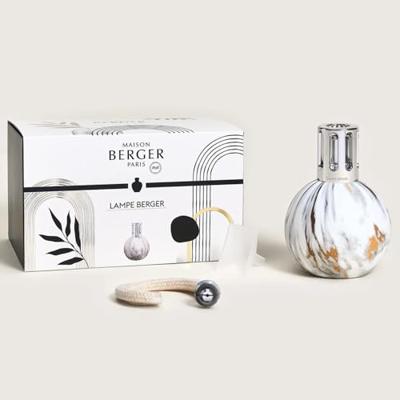 Maison Berger Giftset - Geurbrander Marbrure - Wit