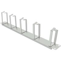 VALUE 19 frontpaneel, horizontale of verticale kabelgeleiding Type G, grijs - thumbnail