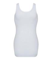 Dames hemd met kant - Angela - Kanten onderhemd - Singlet - 100% katoen - thumbnail