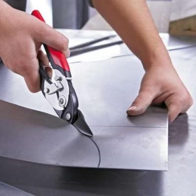 Erdi Ideaalplaatschaar | lengte 260 mm links | staal max. 1,2 mm | RVS max. 1 mm | 1 stuk - D29ASSL-2 - D29ASSL-2