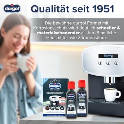 Durgol swiss espresso ontkalker 2x 125ml