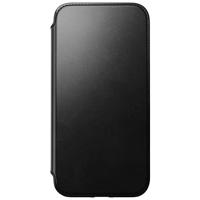 Nomad Modern Horween lederen folio iPhone 14 Pro - Black - thumbnail
