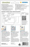Etiket herma 10608 19x27mm verwijderbaar wit 720st - thumbnail