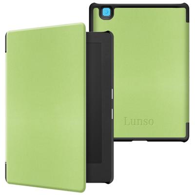 Lunso Kobo Aura Edition 2 hoes (6 inch) - sleepcover - Groen Lunso Kobo Aura Edition 2 hoes (6 inch) - sleepcover - Groen