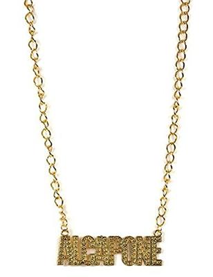 Halsketting Al Capone Goud