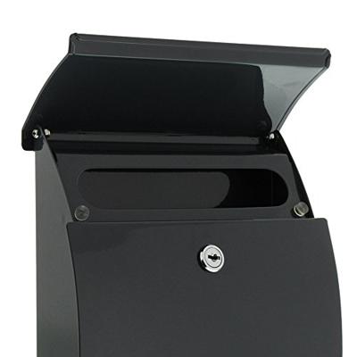 Burg Wächter 38710 CAPRI 813 ANT Brievenbus Plaatstaal Antraciet Sleutelslot