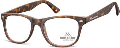 Montana leesbril MR67 bruin turtle sterkte +2.50