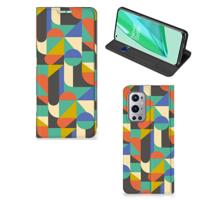 OnePlus 9 Pro | Hoesje met Magneet | Funky Retro - thumbnail