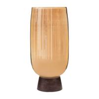 Rivièra Maison - Windlicht Gekleurd Glas - Bruin - thumbnail