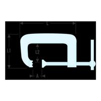 Facom kleine klem 200mm - 271A.200 - thumbnail