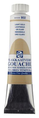 Talens Gouache Extra Fine Quality Tube 20 ml - Lichtgoud 802